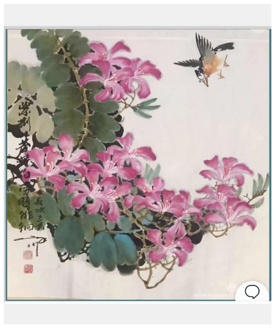 在吴定川先生的花鸟世界里，感受永不凋