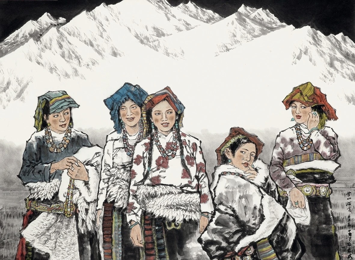 毛志成：从工笔仕女到雪域史诗的笔墨远