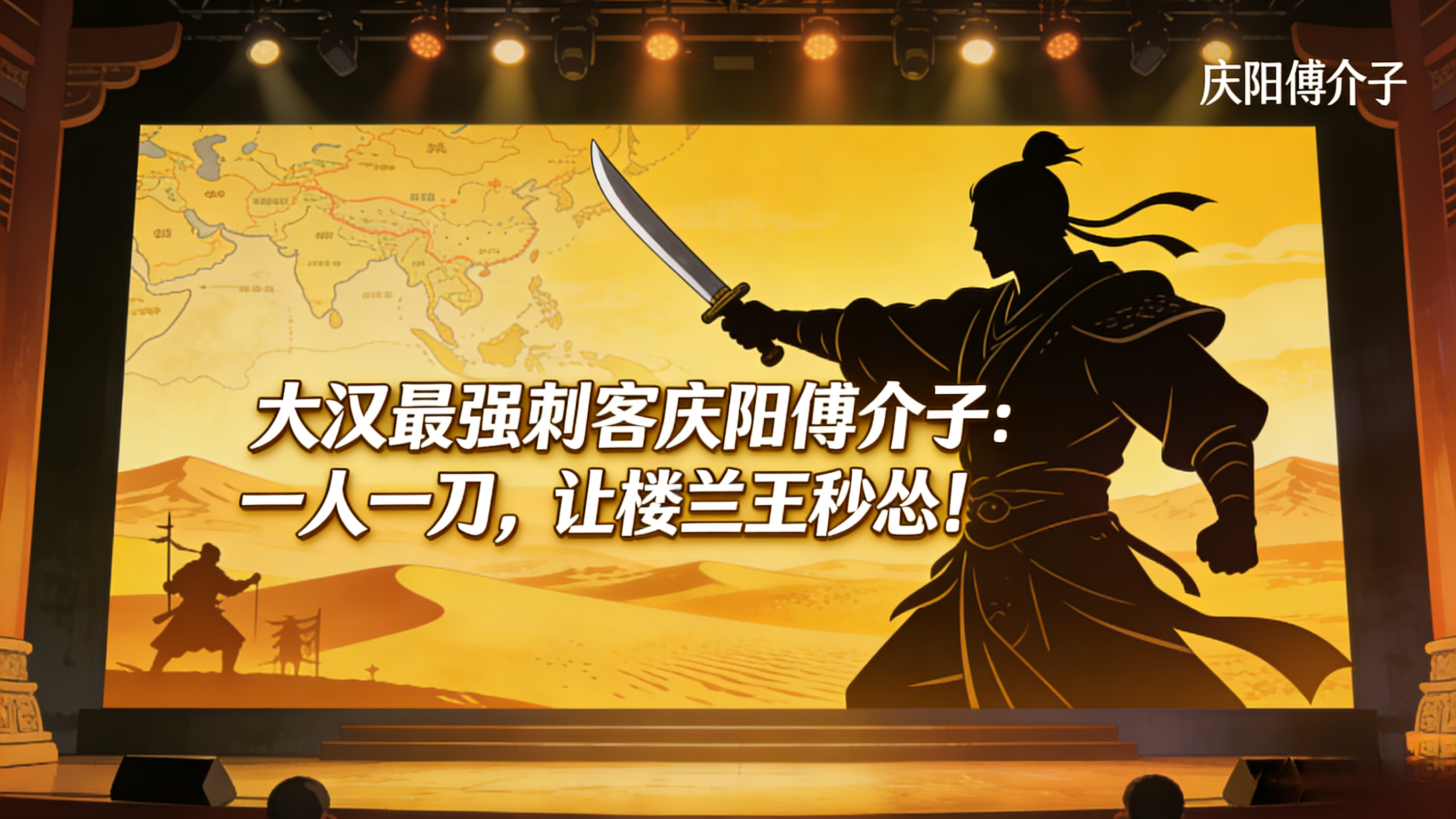 西汉最强刺客：庆阳人傅介子，一人一刀灭一国！