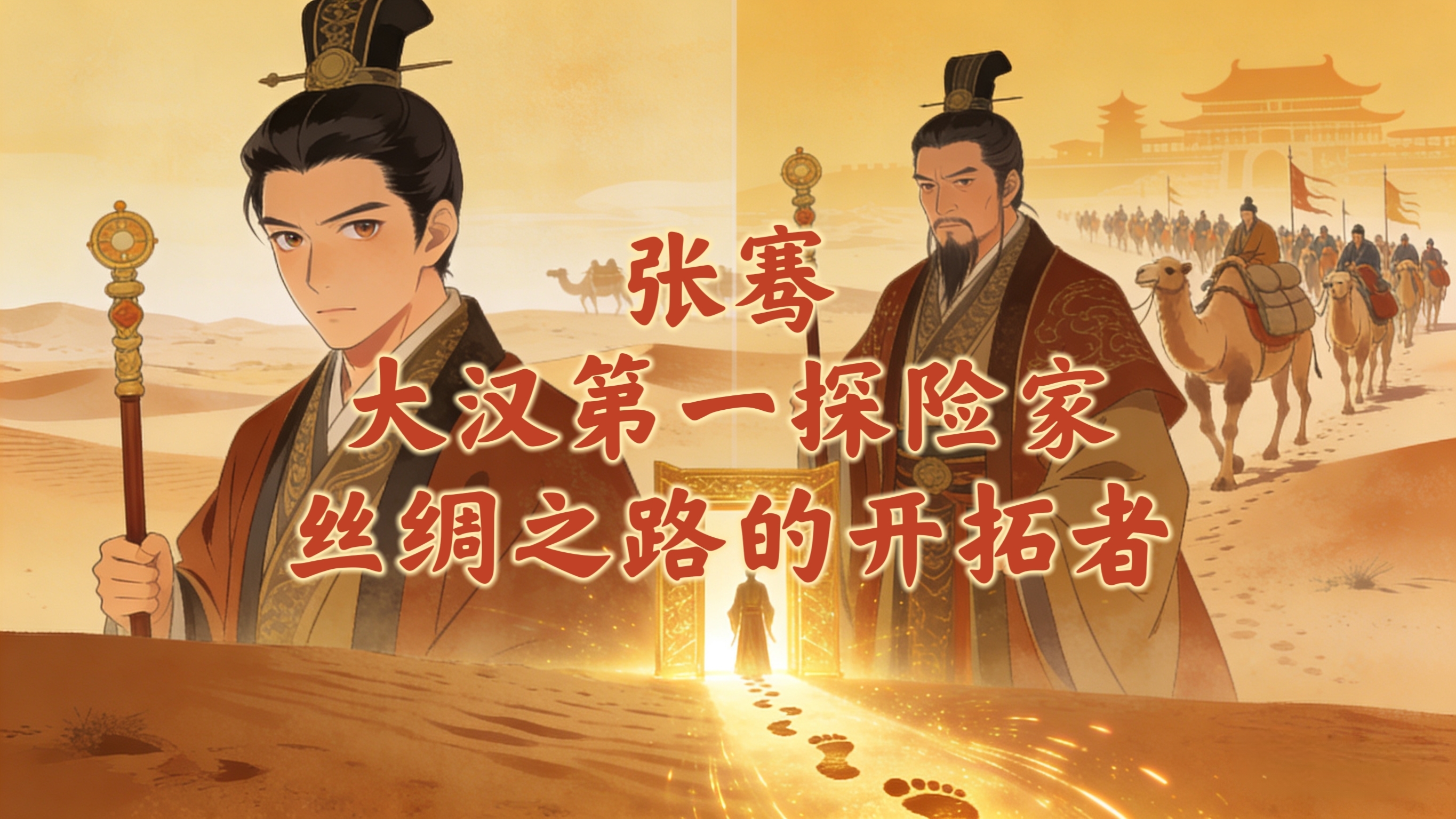 张骞：大汉第一探险家，丝绸之路的开拓者！