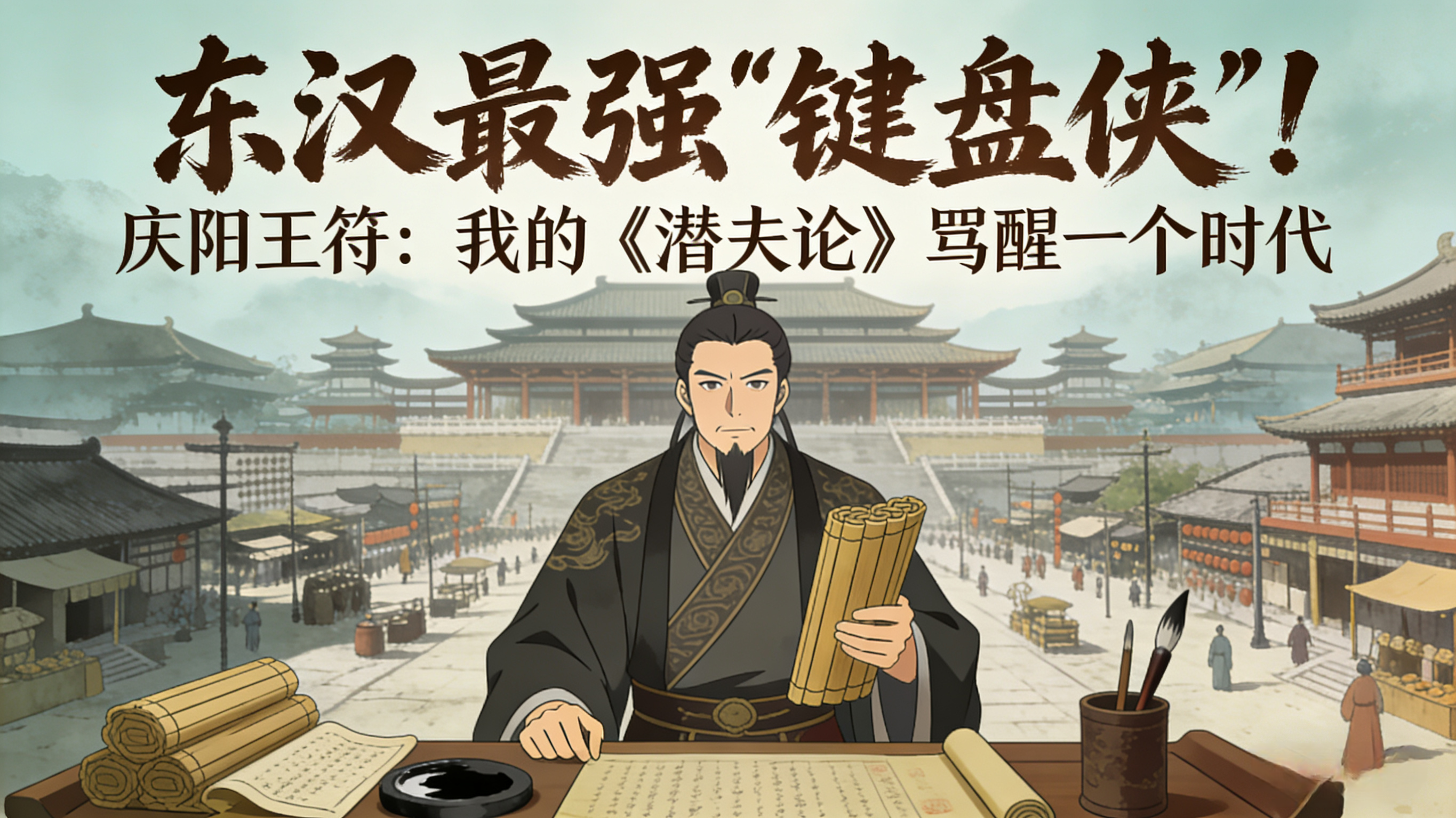 庆阳王符：东汉最强“键盘侠”，写《潜夫论》骂醒一个时代！